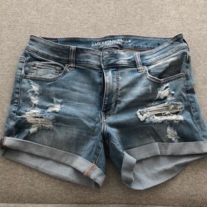 American Eagle ripped shorts